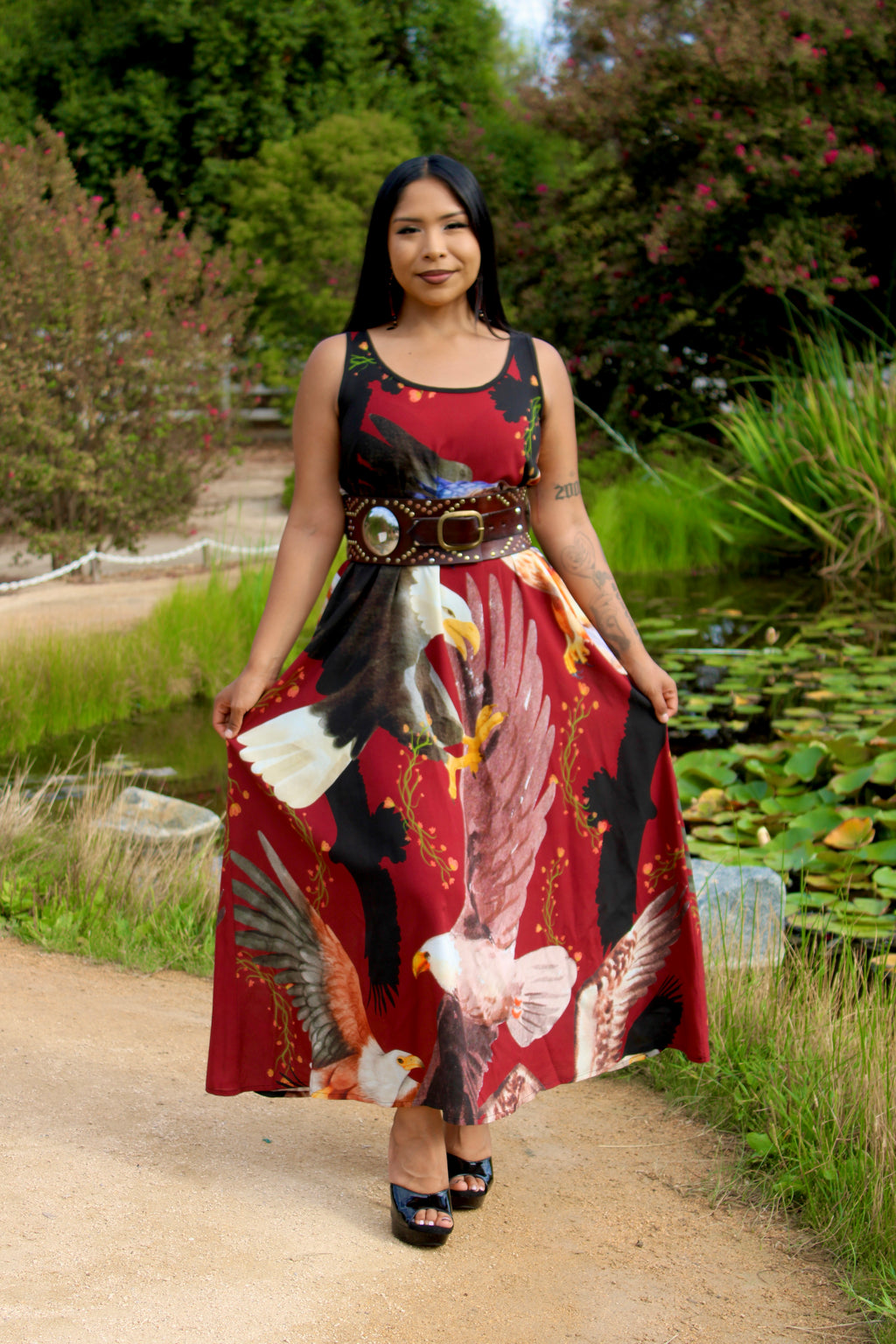Where Eagles Soar Dress | Rayon