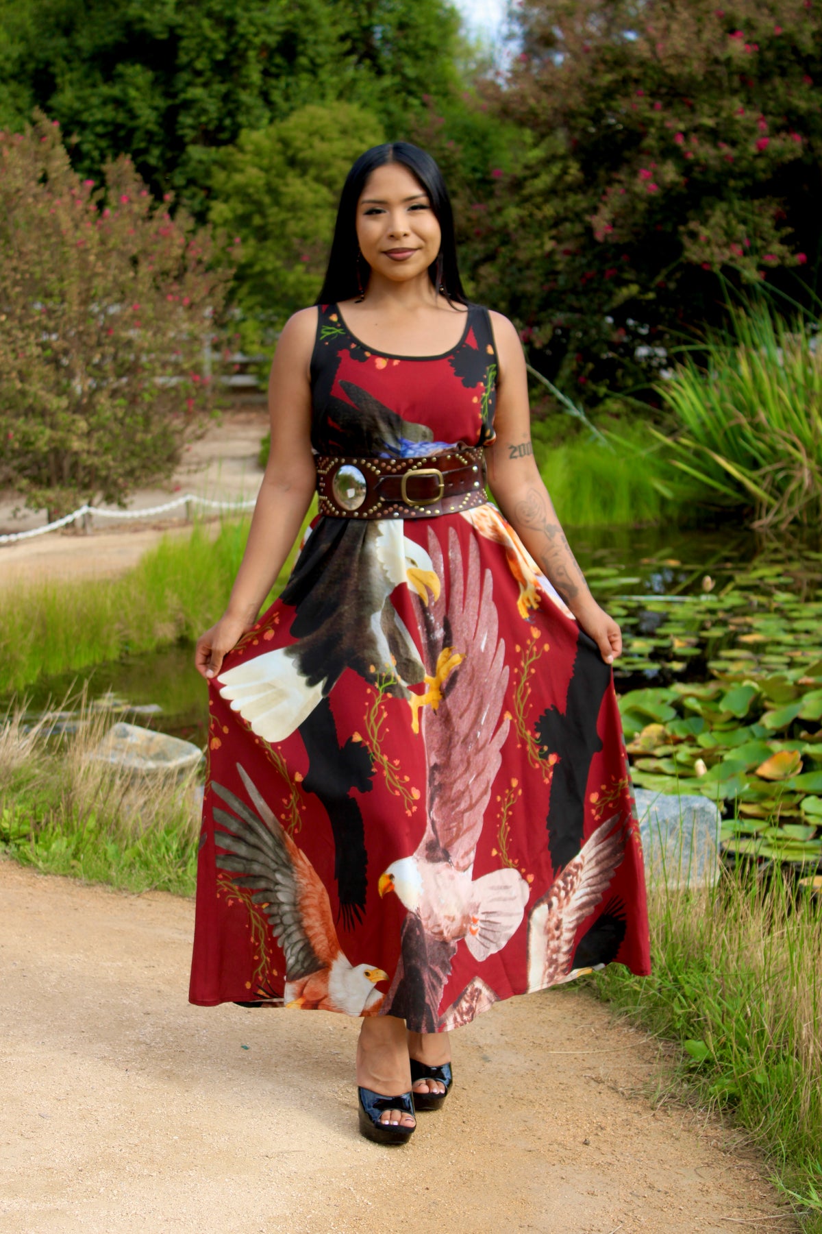 Where Eagles Soar Dress | Rayon