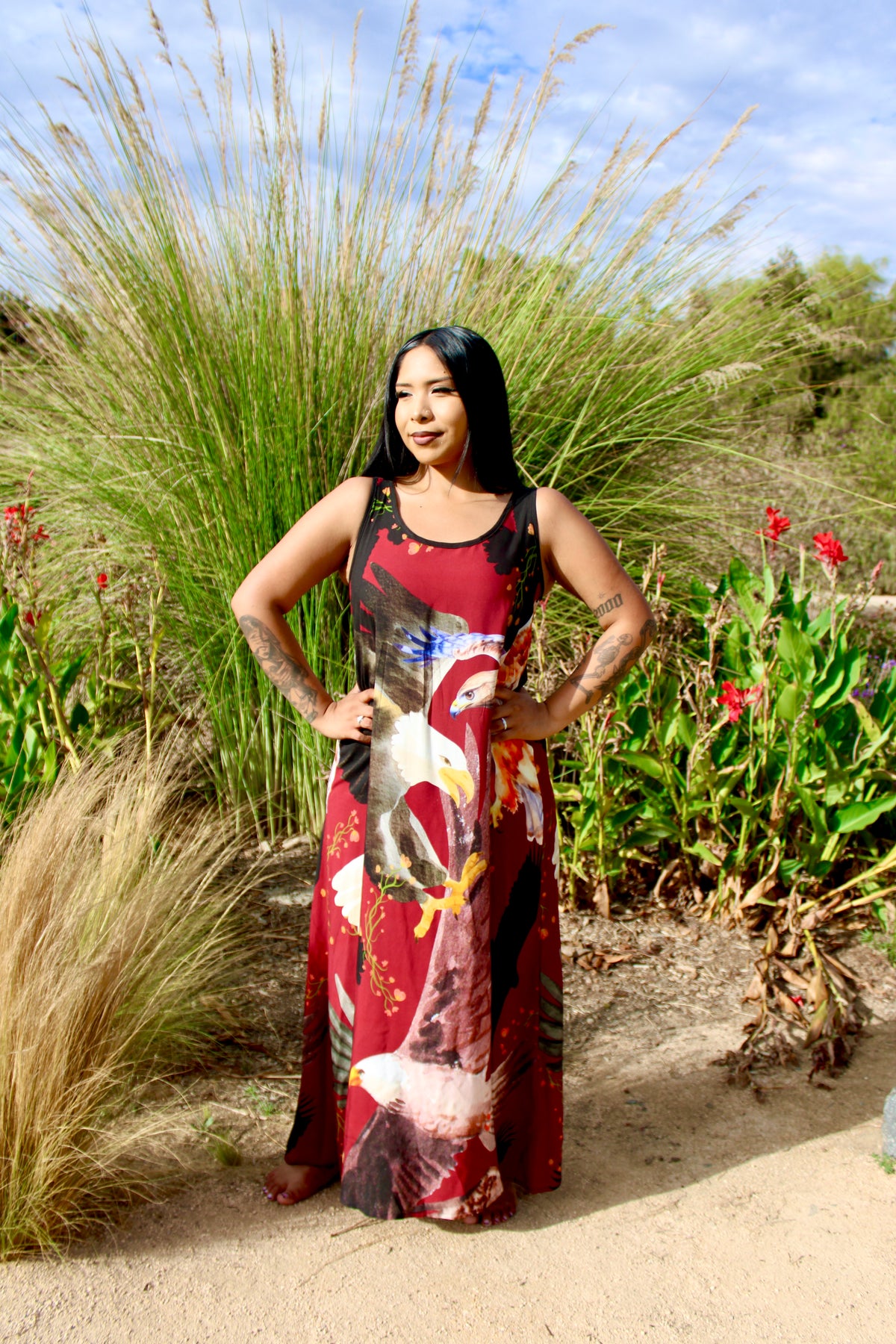 Where Eagles Soar Dress | Rayon